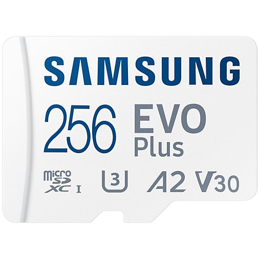 CARD 256GB Samsung EVO Plus microSDXC 130MB/s +Adapter