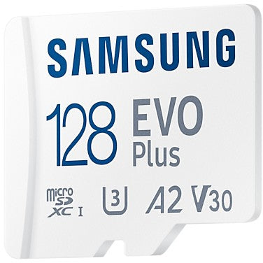 CARD 128GB Samsung EVO Plus MicroSDXC 130MB/s +Adapter