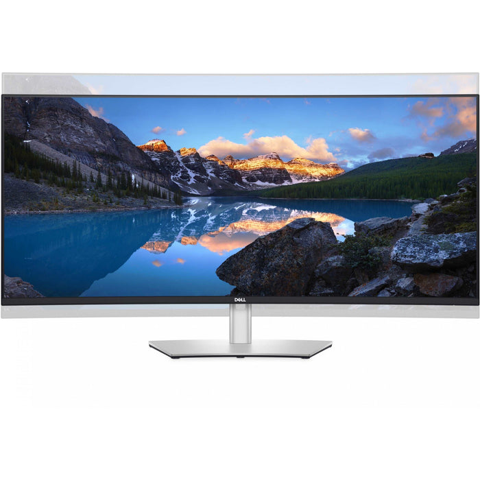 Displays - 100,8cm/39,7" (5120x2160) Dell UltraSharp U4021QW Curved 21:9 8ms 60Hz IPS 2xHDMI DisplayPort VESA Lift WUHD Silver