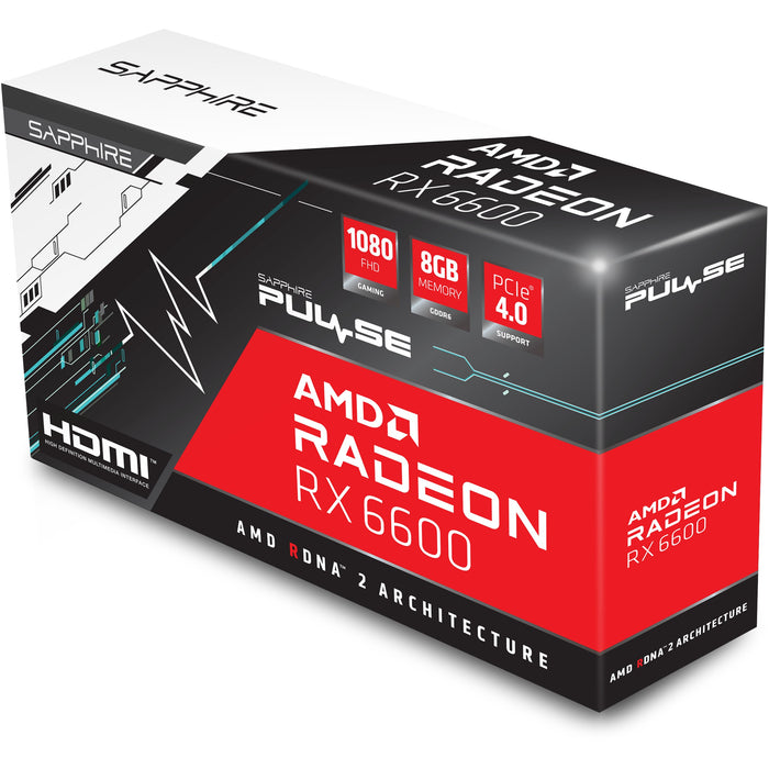 RX 6600 8GB Sapphire Pulse GDDR6