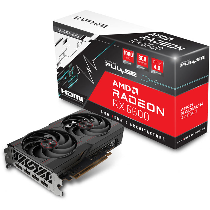 RX 6600 8GB Sapphire Pulse GDDR6