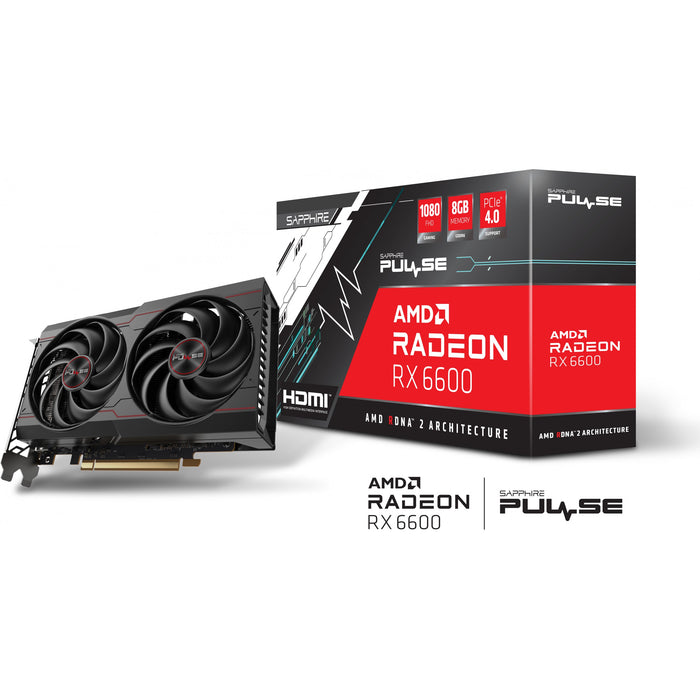 RX 6600 8GB Sapphire Pulse GDDR6