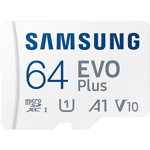 CARD 64GB Samsung EVO Plus MicroSDXC 130MB/s +Adapter