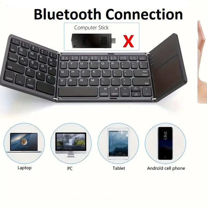 PC-Link Wireless Three Fold Keyboard For PC Or Office