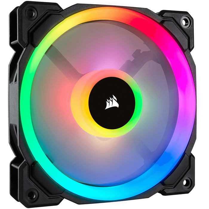 Custom Gaming Desktop PCs - Ireland - GAMEFORCE.IE-  120mm Corsair LL Series LL120 RGB Gehäuselüfter Black