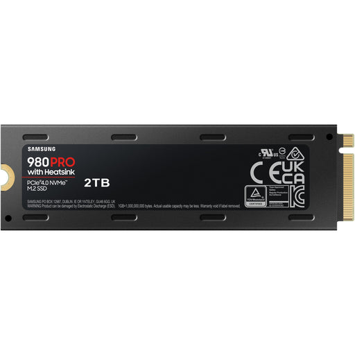 M.2 2TB Samsung 980 PRO Heatsink NVMe PCIe 4.0 x 4 retail