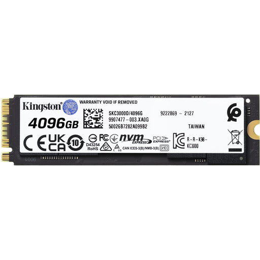 M.2 4TB Kingston KC3000 NVMe PCIe 4.0 x 4