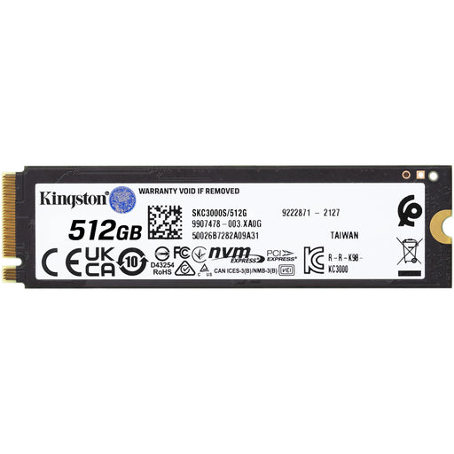 M.2 512GB Kingston KC3000 NVMe PCIe 4.0 x 4