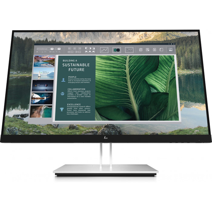 61cm/24" (1920x1080) HP E24u G4 16:9 5ms IPS HDMI DisplayPort USB-C VESA Pivot Full HD Sparkling Black