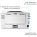 L HP LaserJet Enterprise M406DN S/W-Laserdrucker 38 S./Min. A4 LAN Duplex