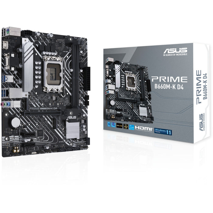 1700 ASUS MB ASUS PRIME B660M-K DDR4