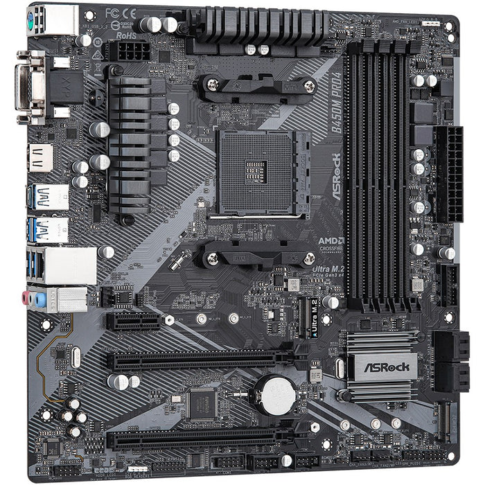 AM4 ASRock B450M Pro4 R2.0