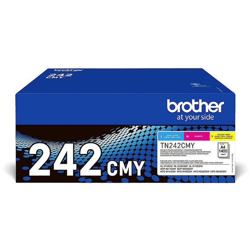 Brother Toner TN-242CMY Multipack Farbe bis zu 1.400 Seiten nach ISO/IEC 19798