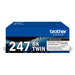 Brother Toner TN-247BKTWIN Schwarz 2er Pack bis zu 3.000 Seiten nach ISO/IEC 19798