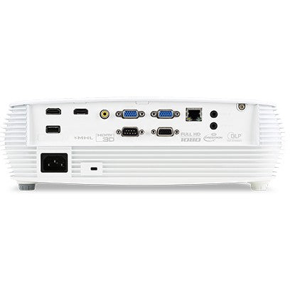 (1920x1080) Acer P5535 DLP 4500-Lumen 16:9 VGA HDMI composite video MHL 3D Speaker Full HD White