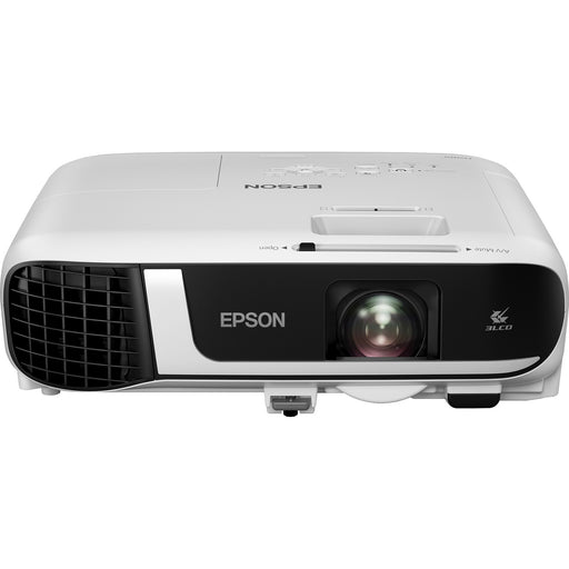 (1920x1080) Epson EB-FH52 4000-Lumen 16:9 VGA 2xHDMI USB composite Video WLAN Speaker Full HD White