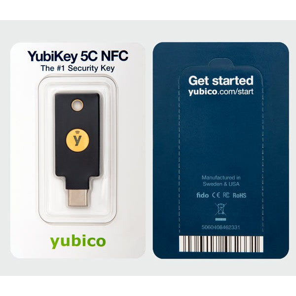 YubiKey 5C NFC - USB-C Sicherheitsschlüssel