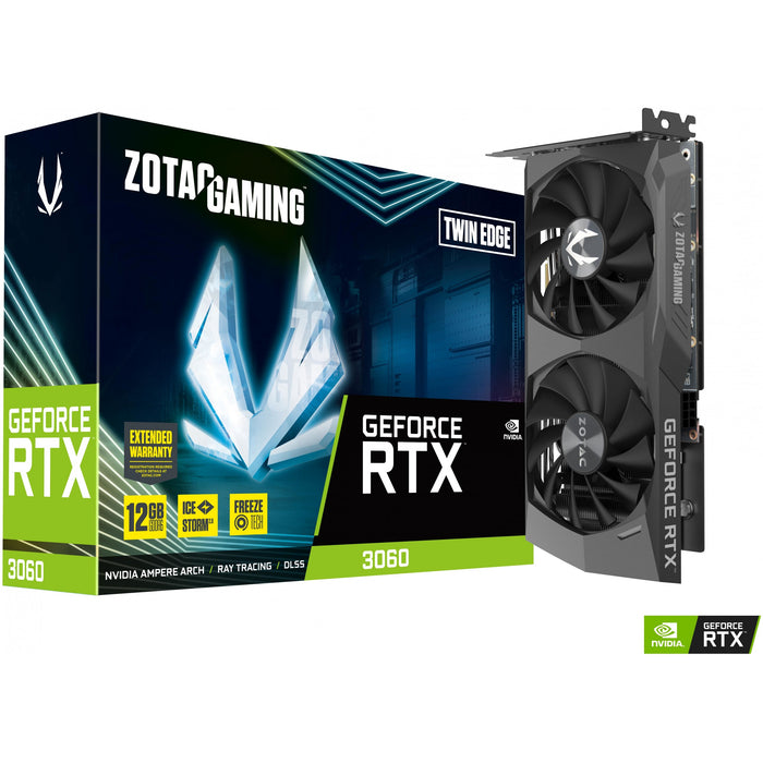 RTX 3060 12GB ZOTAC GAMING Twin Edge GDDR6