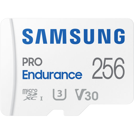 CARD 256GB Samsung PRO Endurance MicroSDXC UHS-I U3 inkl. Adapter