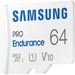 CARD 64GB Samsung PRO Endurance microSDXC 100MB/s +Adapter