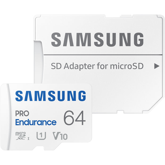 CARD 64GB Samsung PRO Endurance microSDXC 100MB/s +Adapter