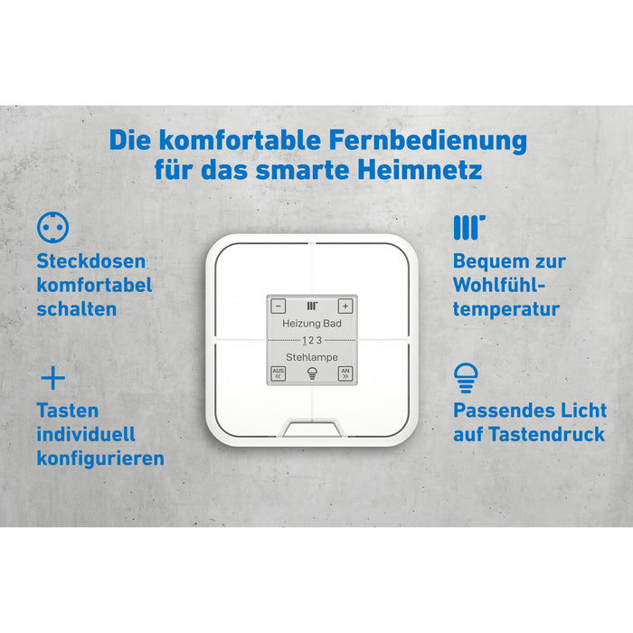 Taster AVM FRITZ!DECT 440 Taster für die Smart-Home Steuerung mit Display