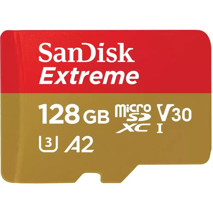 CARD 128GB SanDisk Extreme micro SDXC 190MB / s +Adapter