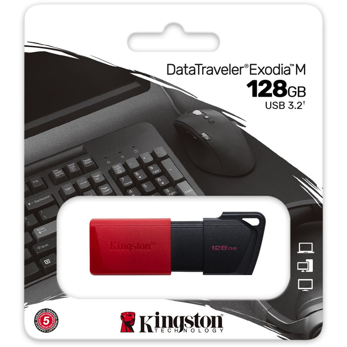 STICK 128GB USB 3.2 Kingston DataTraveler Exodia Black Blue