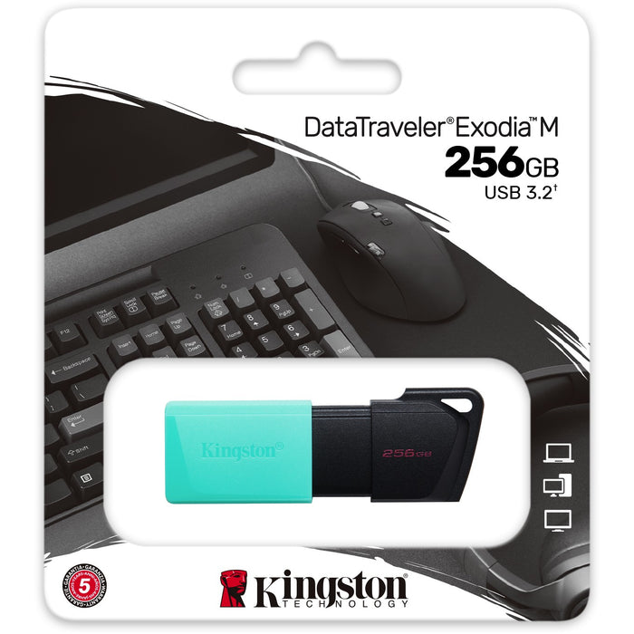 STICK 256GB USB 3.2 Kingston DataTraveler Exodia Black Blue