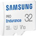 CARD 32GB Samsung PRO Endurance microSDHC 100MB/s + Adapter