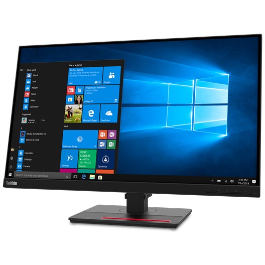 69cm/ 27'' (2560 x 1440) Lenovo ThinkVision T27h-2L 16:9 4ms IPS HDMI DisplayPort USB-C VESA Pivot QHD Raven Black