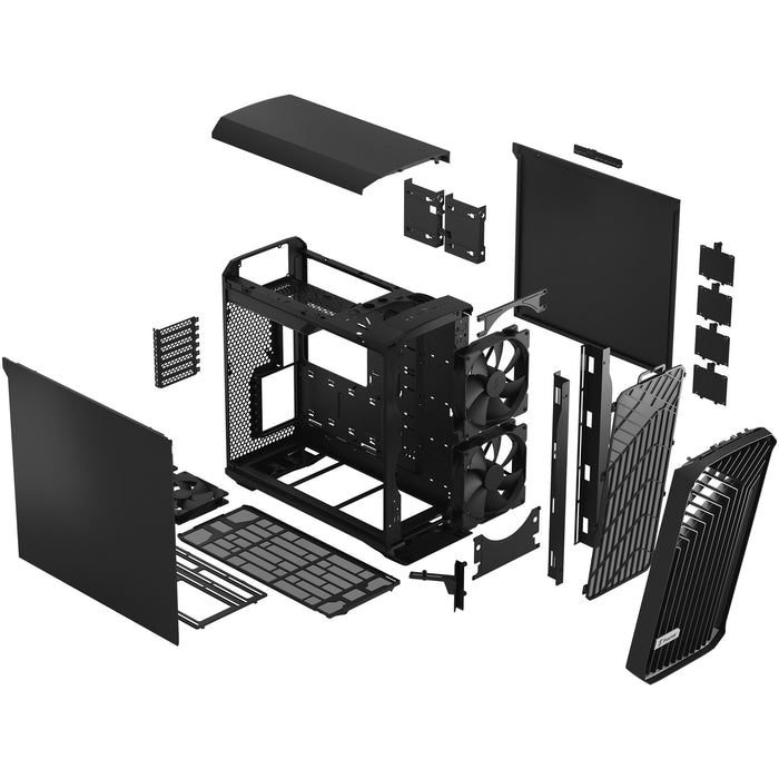 Midi Fractal Design Torrent Black Solid