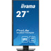 5cm (2560x1440) iiyama ProLite XUB2793QS-B1 16:9 1ms IPS 2xHDMI DisplayPort VESA Pivot Speaker WQHD Black