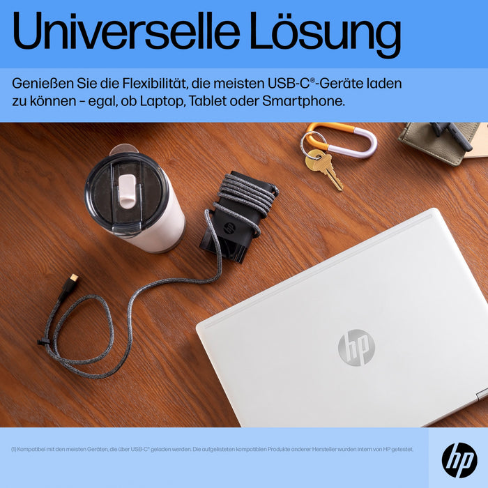 N HP 65W USB-C Netzteil 115/230V