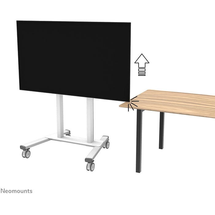 Motorisierter Bodenständer für Flachbild-Fernseher bis 100'' (254 cm) 110Kg FL55-875WH1 Neomounts White