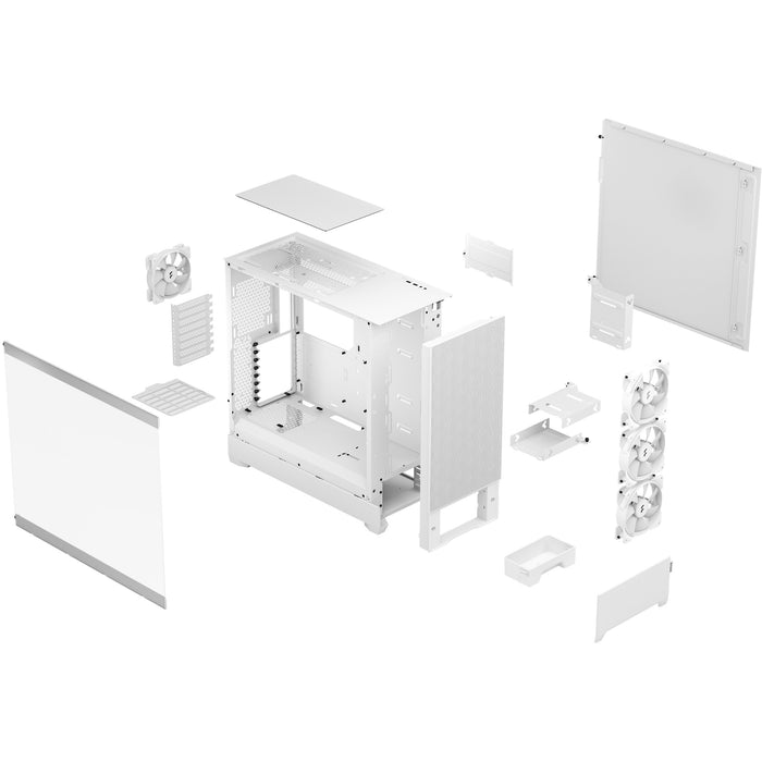 Midi Fractal Design Pop XL Air RGB White Window