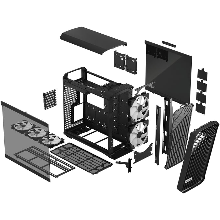 Midi Fractal Design Torrent RGB Black Window