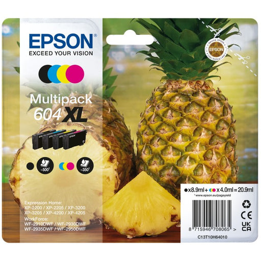 Epson Tinte 604XL C13T10H64010 Multipack (BKMCY) bis zu 350 Seiten