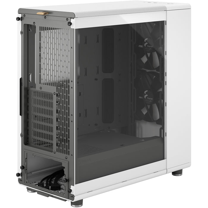 Midi Fractal Design North Chalk White Window Clear