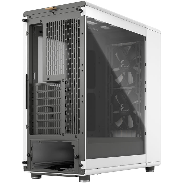 Midi Fractal Design North Chalk White Window Clear