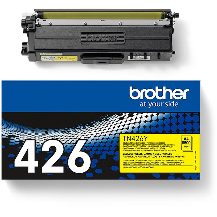 Brother Toner TN-426Y Gelb bis zu 6.500 Seiten nach ISO 19798