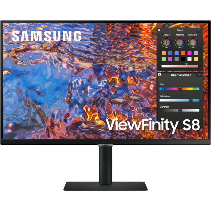 6cm/27'' (3840x2160) Samsung S27B800PXU 16:9 5ms IPS HDMI DisplayPort USB-C VESA Pivot 4K Black