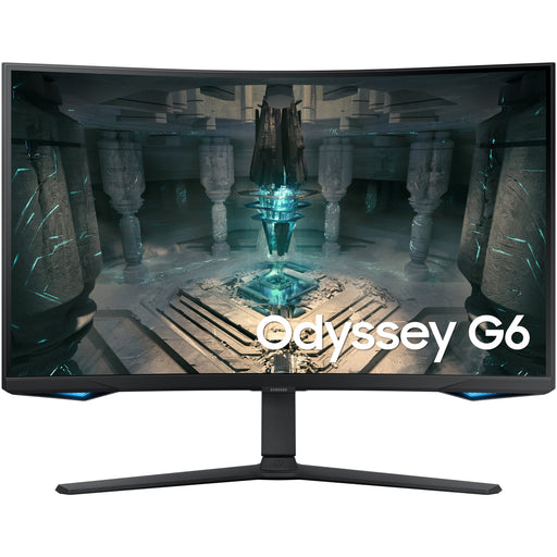 3cm/32'' (2560x1440) Samsung Odyssey G6 S32BG650EU 16:9 1ms 2xHDMI DisplayPort VESA Pivot Speaker QHD 240Hz Curved Gaming Black