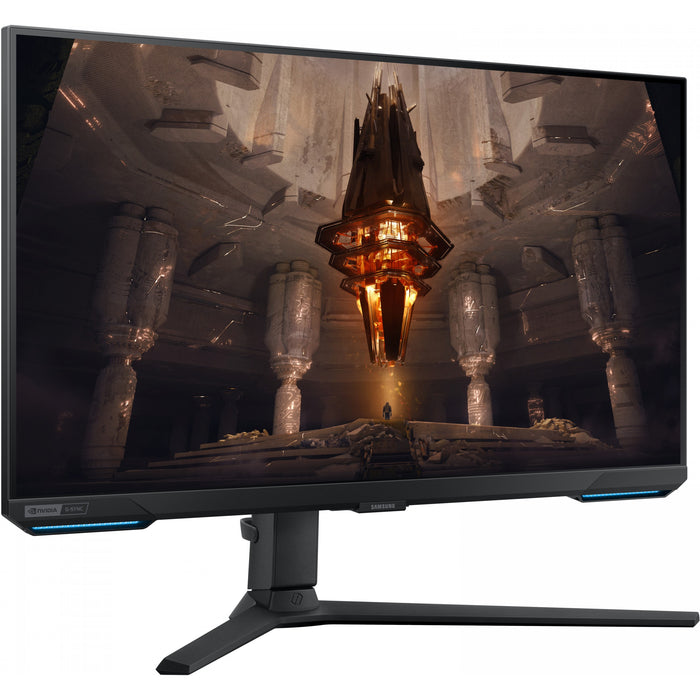 70cm/28'' (3840x2160) Samsung Odyssey G7 S28BG700EP 16:9 1ms IPS 2xHDMI DisplayPort VESA Pivot UHD 144Hz Gaming Black