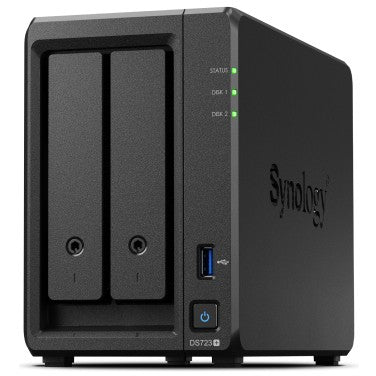 2-Bay Synology DDR 4 1x USB3.2 DS723+ 2GB 2x GBE 1