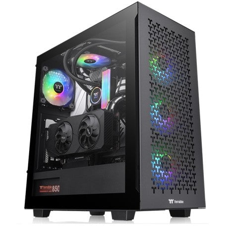 Thermaltake TOWER ATX V350 TG ARGB AIR BLACK