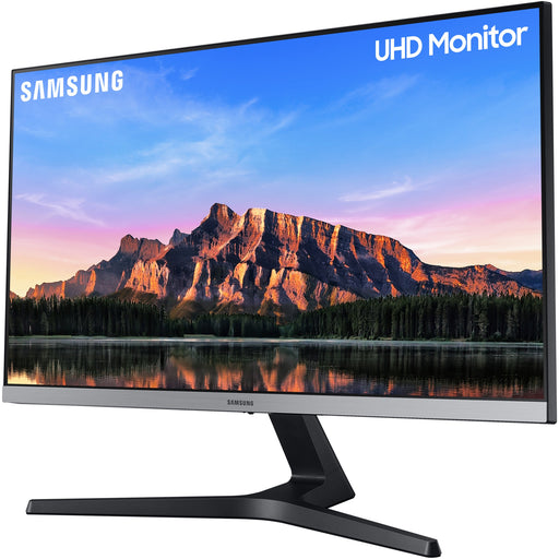 70cm/28'' (3840x2160) Samsung U28R550UQP UR55 Serie 16:9 4ms IPS 2xHDMI DisplayPort VESA 4K Dark Grey/Blue