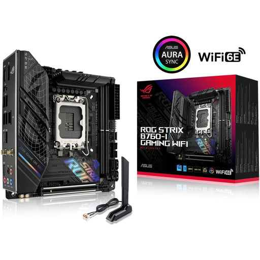 Custom Gaming Desktop PCs - Ireland - GAMEFORCE.IE-  1700 ASUS MB ASUS ROG STRIX B760-I GAMING WIFI DDR5 ITX