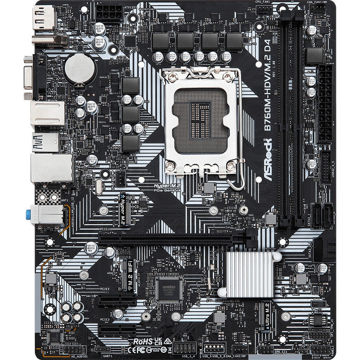 1700 ASRock B760M-HDV M.2 DDR4