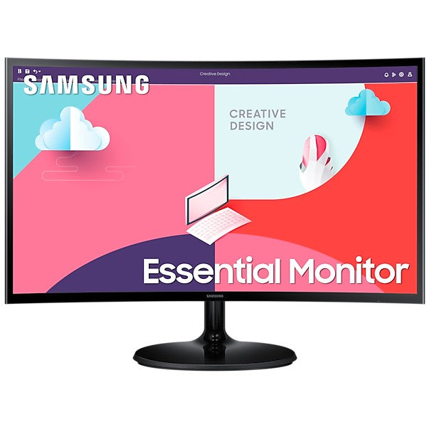 61cm/24'' (1920x1080) Samsung S24C364EAU Essential 16:9 4ms HDMI VGA Full HD Black